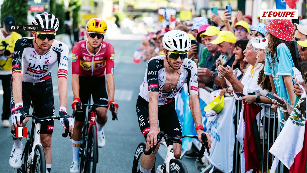 Pour Pogacar et UAE, il fallait sauver le soldat Yates, en perdition sur la 17e étape du Tour de France - Tour de France