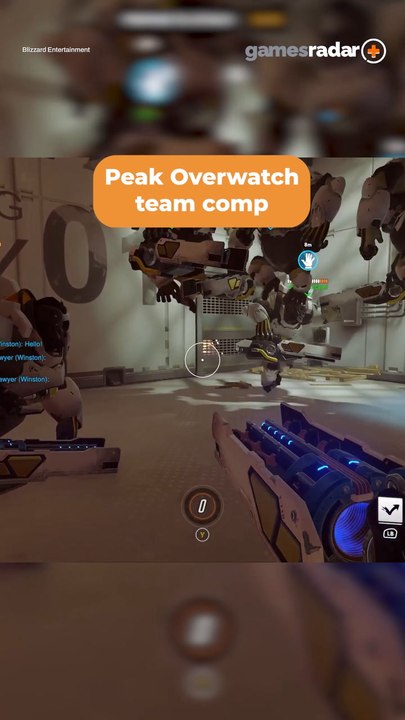 This Is What The Peak Overwatch Team Comp Looks Like