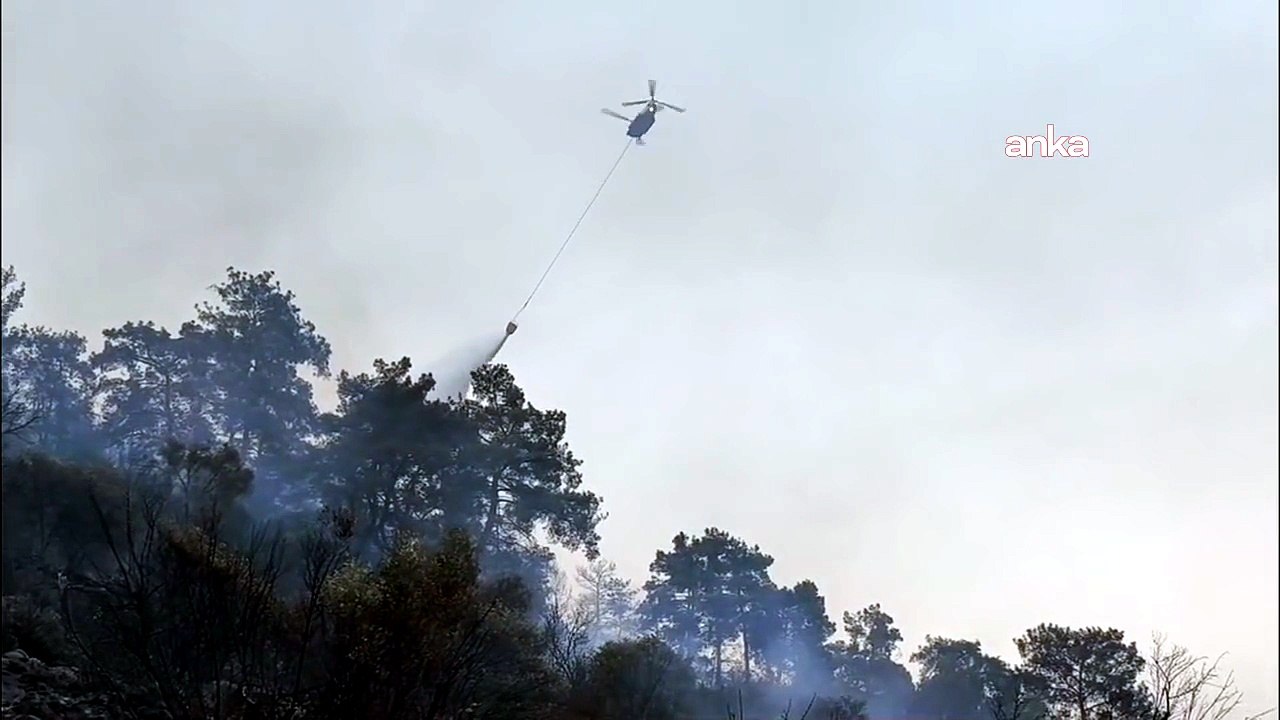 Orman Genel Müdürlüğü: Fethiye’deki yangının enerjisi düşürüldü