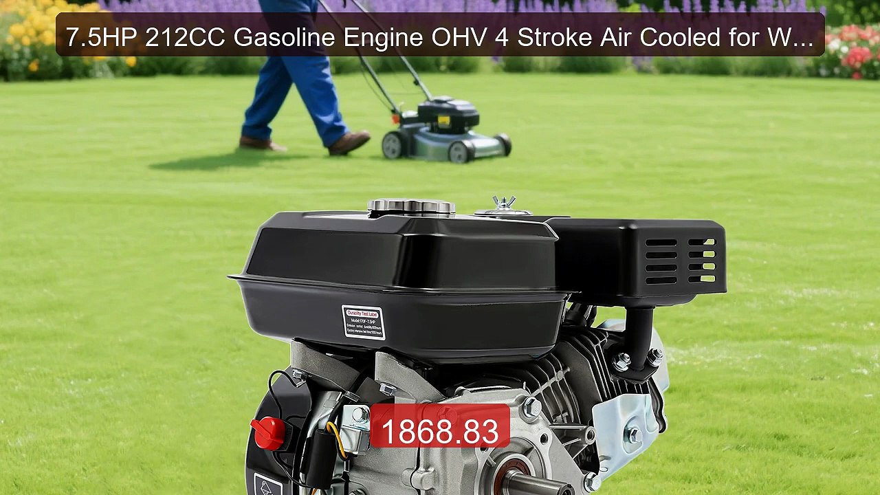 7.5HP 212CC Gasoline Engine OHV 4 Stroke Air Co...