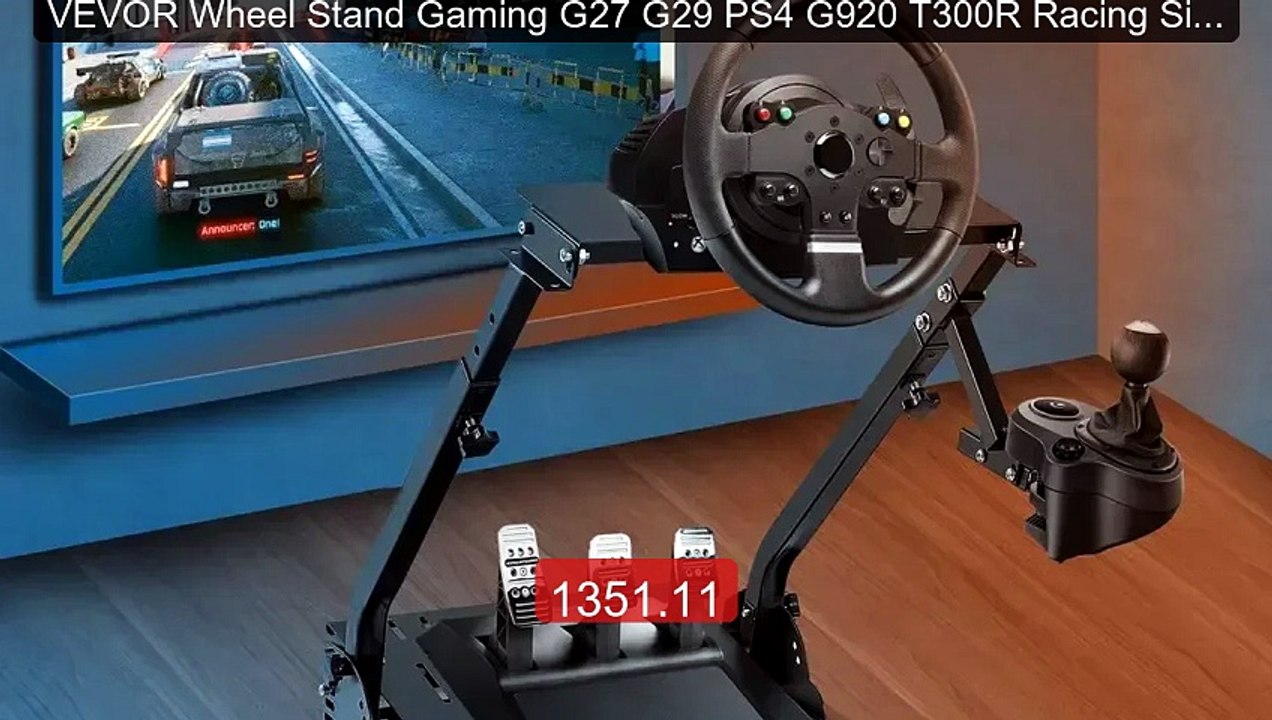 VEVOR Wheel Stand Gaming G27 G29 PS4 G920 T300R Racing Simu... -- Top Pick 2026 | Unbeatable Price!
