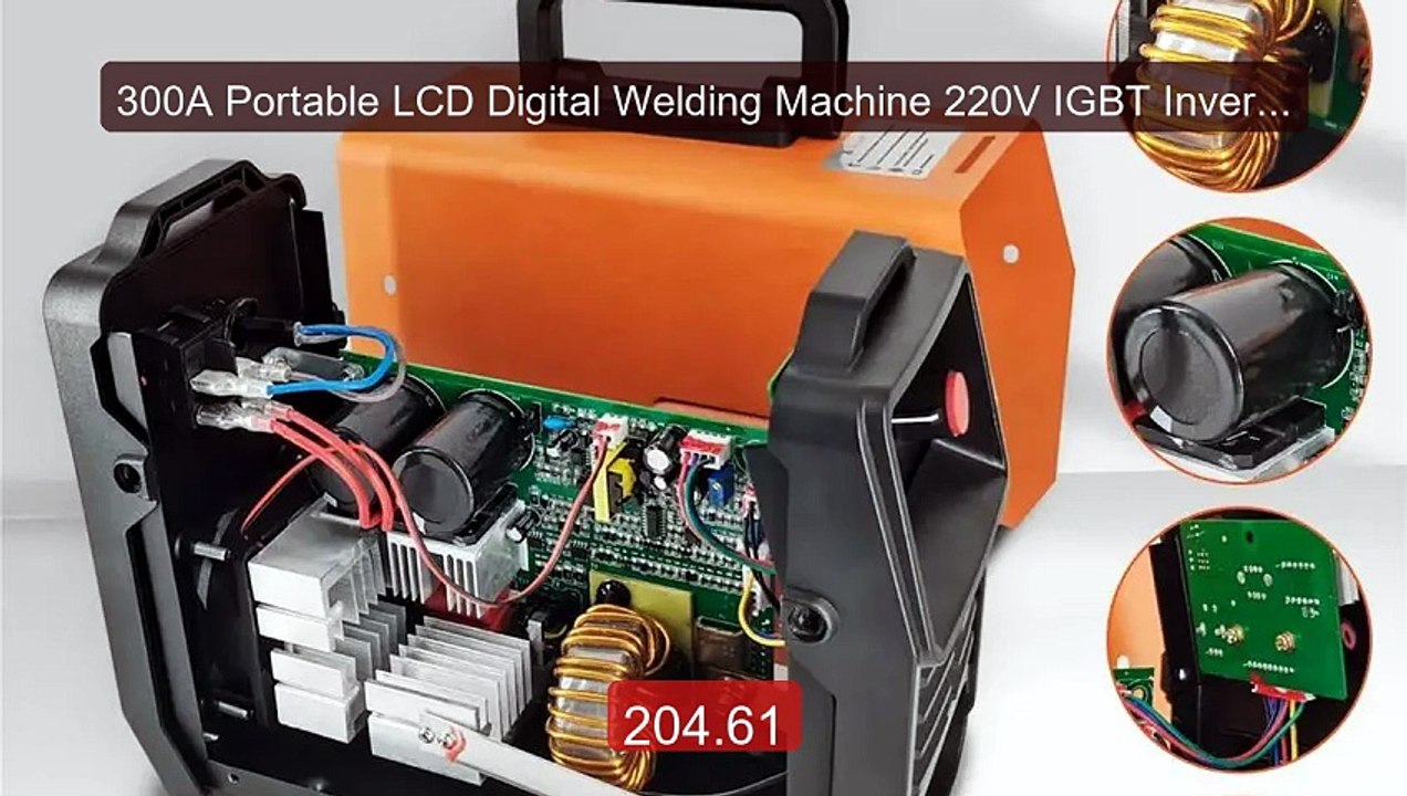 300A Portable LCD Digital Welding Machine 220V IGBT Inverter W... -- Hot Deal 2026 | Limited Offer!