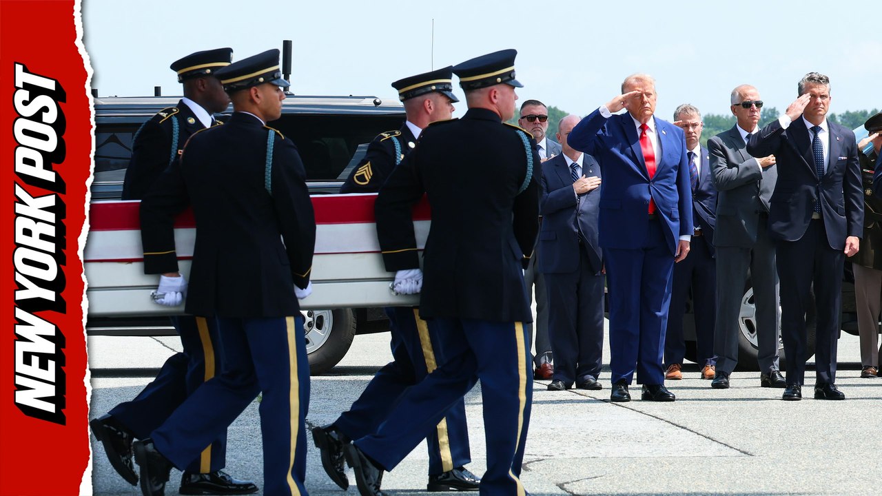 Trump Honors Four Fallen U.S. Service Members at Dignified Transfer