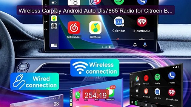 Wireless Carplay Android Auto Uis7865 Radio for Citroen Berlingo 2... Best Deal 2026 | Shop Now!