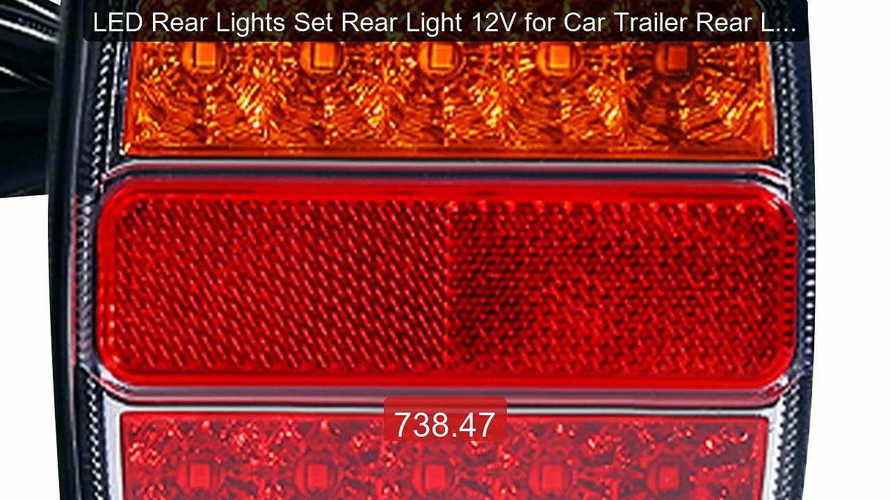 LED Rear Lights Set Rear Light 12V for Car Trailer Rear Lights... -- Best Buy 2026 | Great Quality!