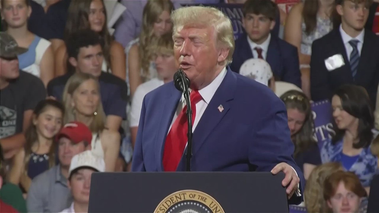 TRUMP'S EMOTIONAL MOMENT with a FAMILY helped by TRUMP ACCOUNTS