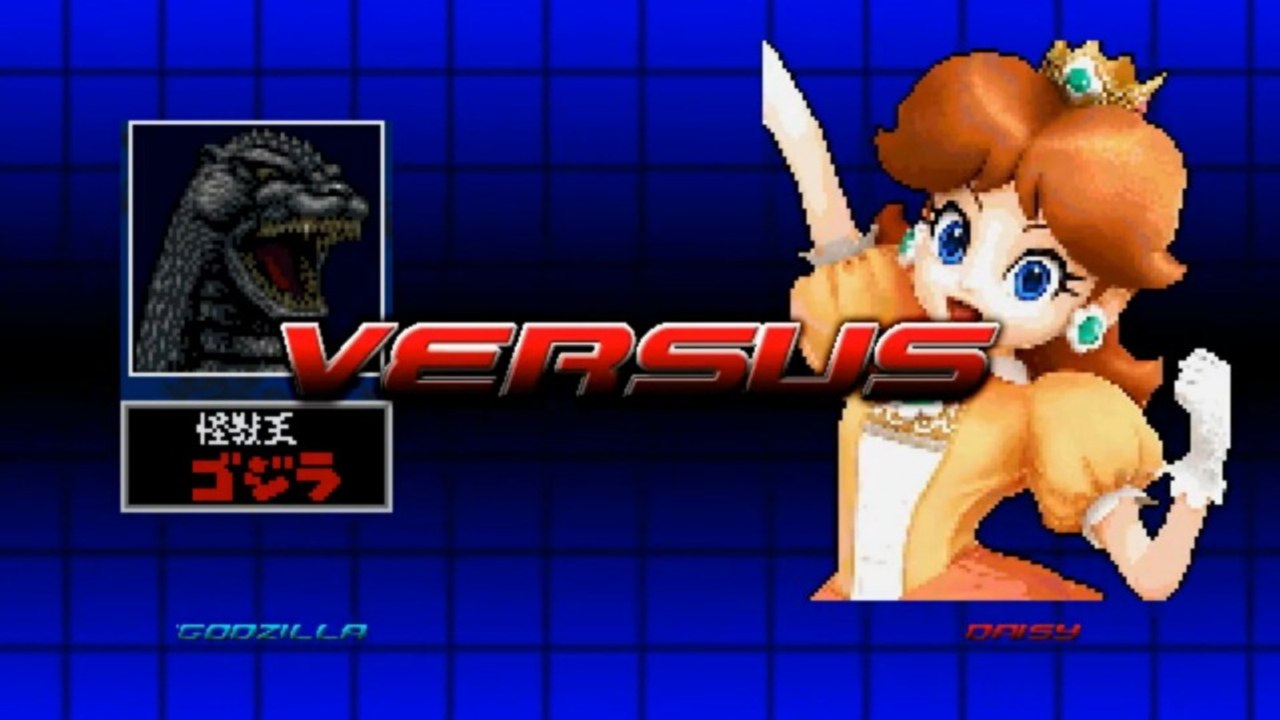 Godzilla vs. Princess Daisy