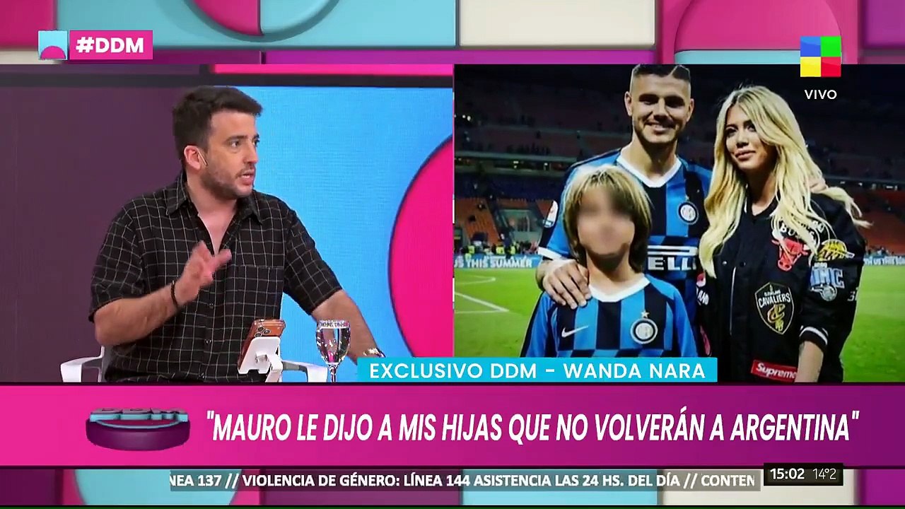 LAS HIJAS DE WANDA NARA NO PUEDEN VOLVER A LA ARGENTINA