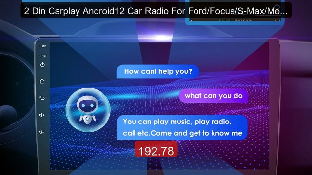 2 Din Carplay Android12 Car Radio For Ford/Focus/S-Max/Mondeo... Amazing Value 2026 | Must Have!