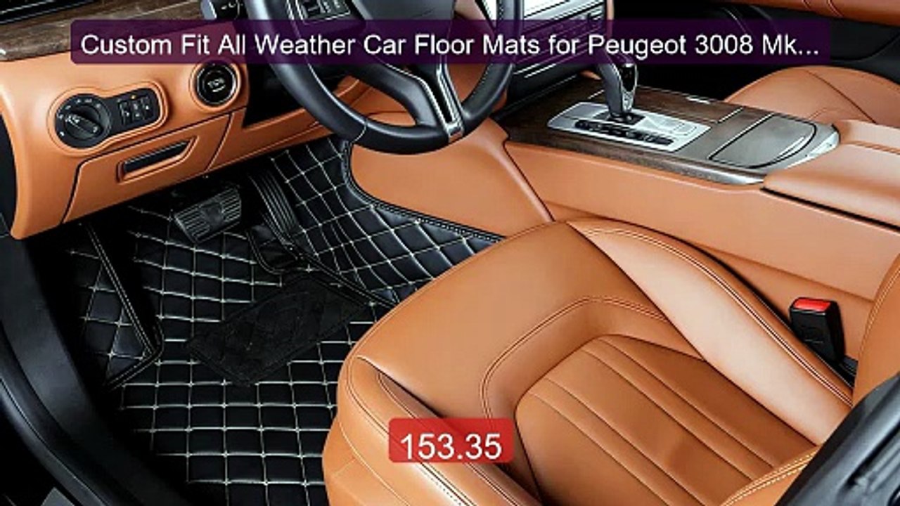 Custom Fit All Weather Car Floor Mats for Peugeot 3008 Mk2 201... -- Hot Deal 2026 | Limited Offer!