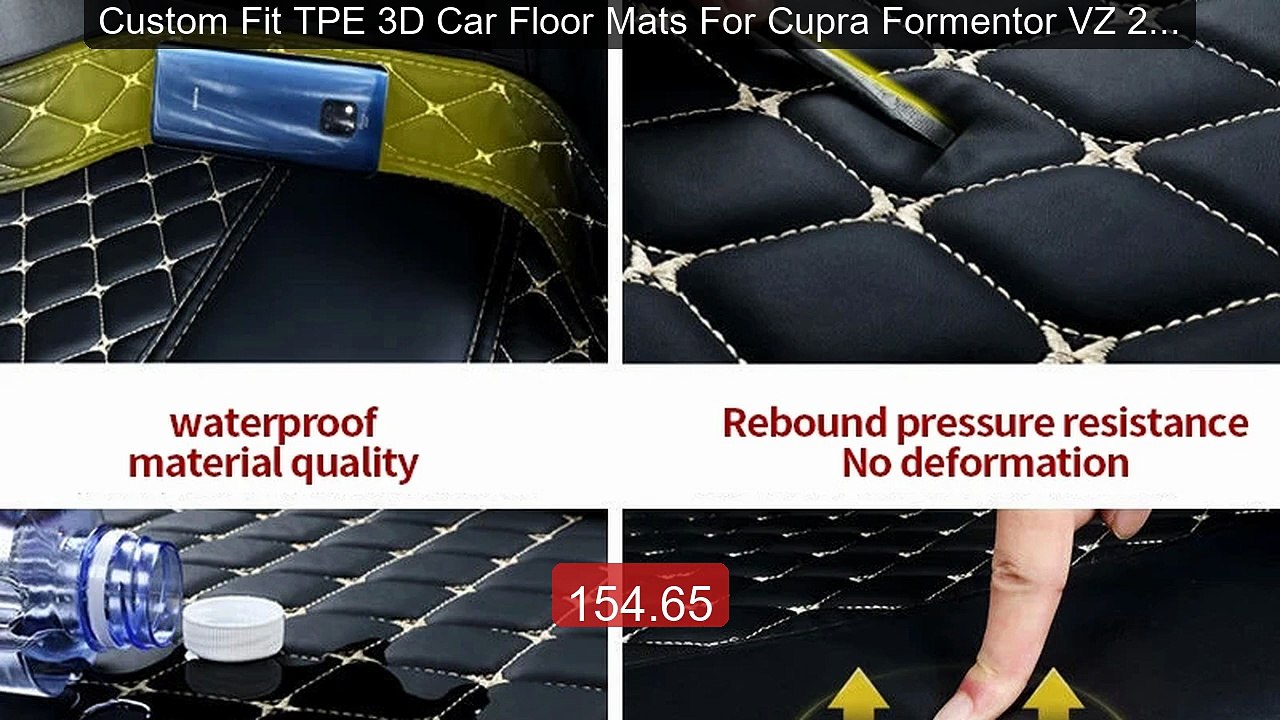 Custom Fit TPE 3D Car Floor Mats For Cupra Formentor VZ 2021 t... -- Hot Deal 2026 | Limited Offer!