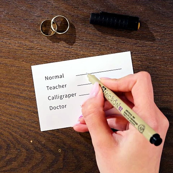 Which handwriting style are you? 😂