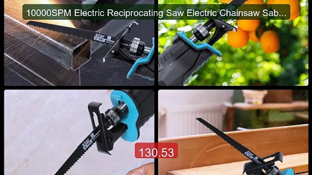 10000SPM Electric Reciprocating Saw Electric Chainsaw Saber Saw Cor... Top Rated 2026 | Buy Now!