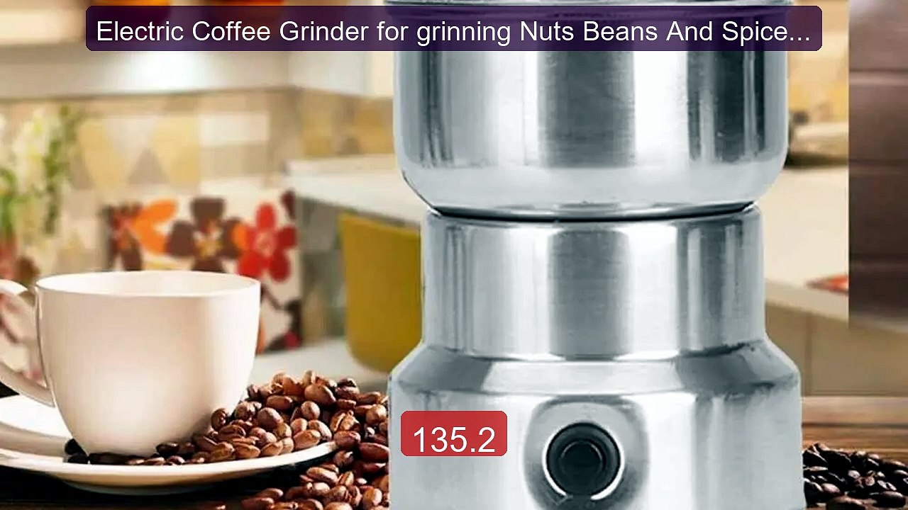 Electric Coffee Grinder for grinning Nuts Beans And Spices wit... -- Hot Deal 2026 | Limited Offer!