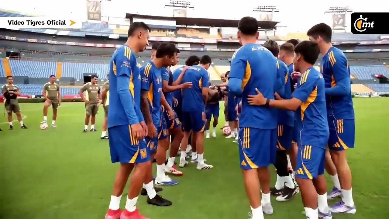 Ángel Correa se despide de jugadores y cuerpo técnico de Tigres