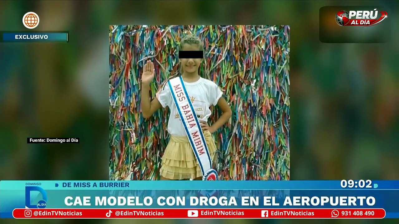 Detienen a modelo