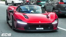 The EPIC Monaco Supercar Nightlife #35 - Daytona SP3, LOUD Aventador SV, AMG ONE, 2x V12 Speedster