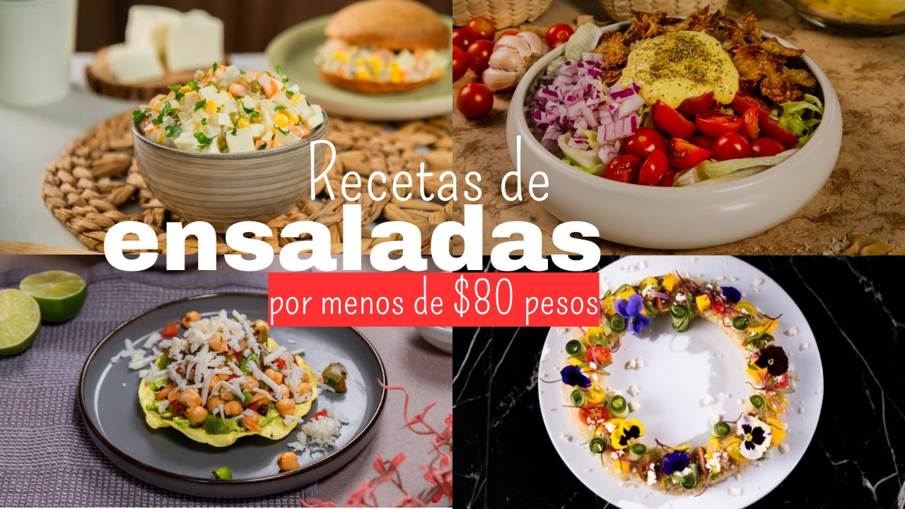 5 ensaladas frescas para el verano