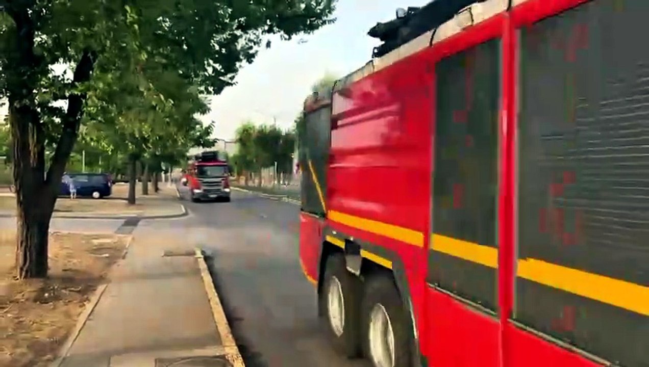 Activada la UME por el incendio de Almorox (Toledo), con Villa del Prado confinada