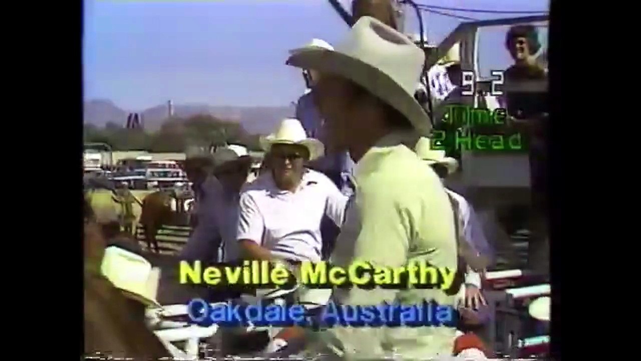 Neville McCarthy at the Reno Rodeo in 1981
