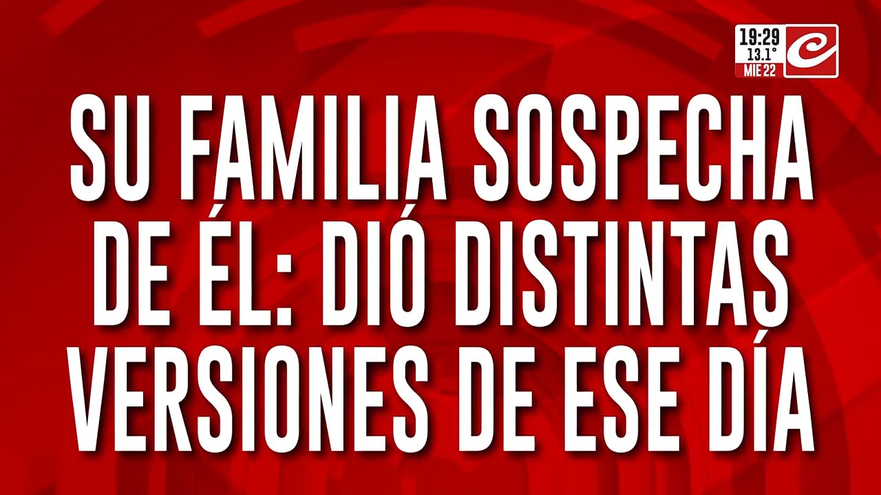 Más de una semana sin noticias: la familia de Edgardo sospecha del hombre