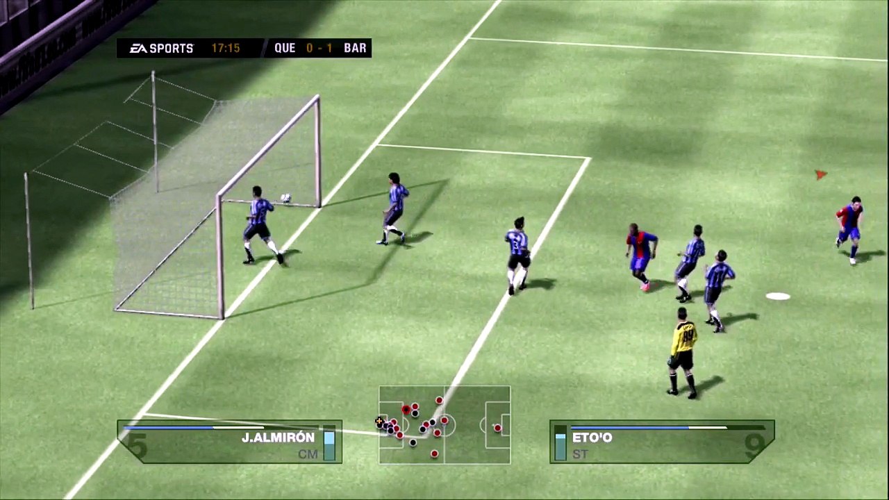 Queretaro FC Versus FC Barcelona (FIFA 07)