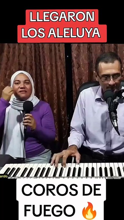 llegaron los aleluyas está fiesta se prendió escúchalo como dicen aleluya gloria a Dios Coros cristianos de fuego pentecostales 🔥