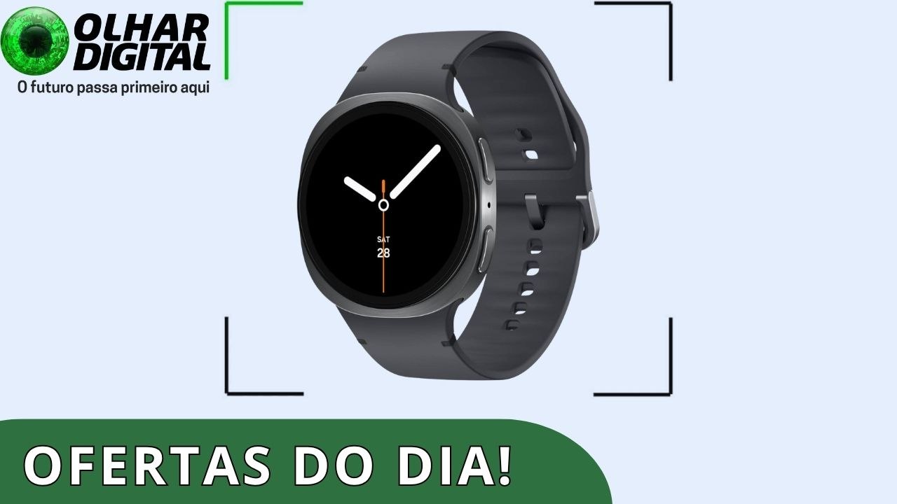 Imperdível! Galaxy Watch 8 com 58% de desconto - e outras ofertas!