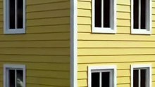 Miniature Wood Frame House