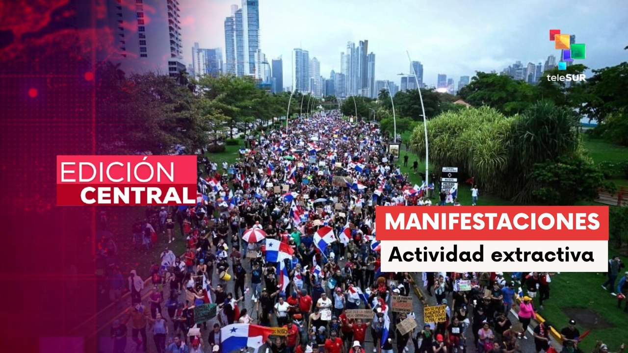 En Panamá manifestaron por el Día Mundial contra la Minería a Cielo Abierto