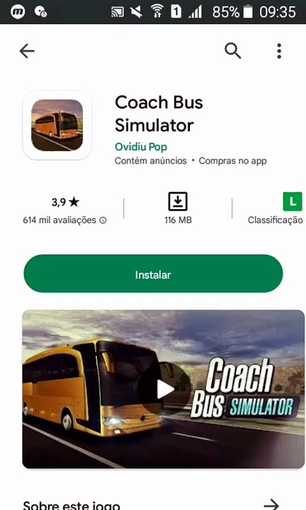 JOGO Realista de Simulação de ÔNIBUS para Android