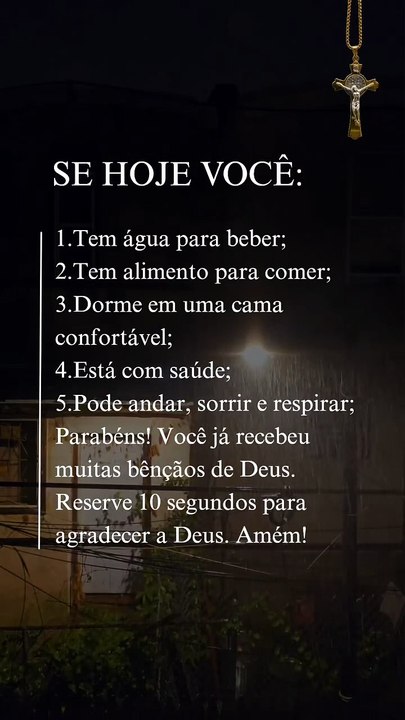 Não desista DEUS está com você
