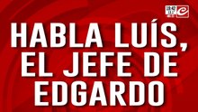 Habla Luis, jefe de Edgardo: "Yo iba en la lancha con Edgardo"