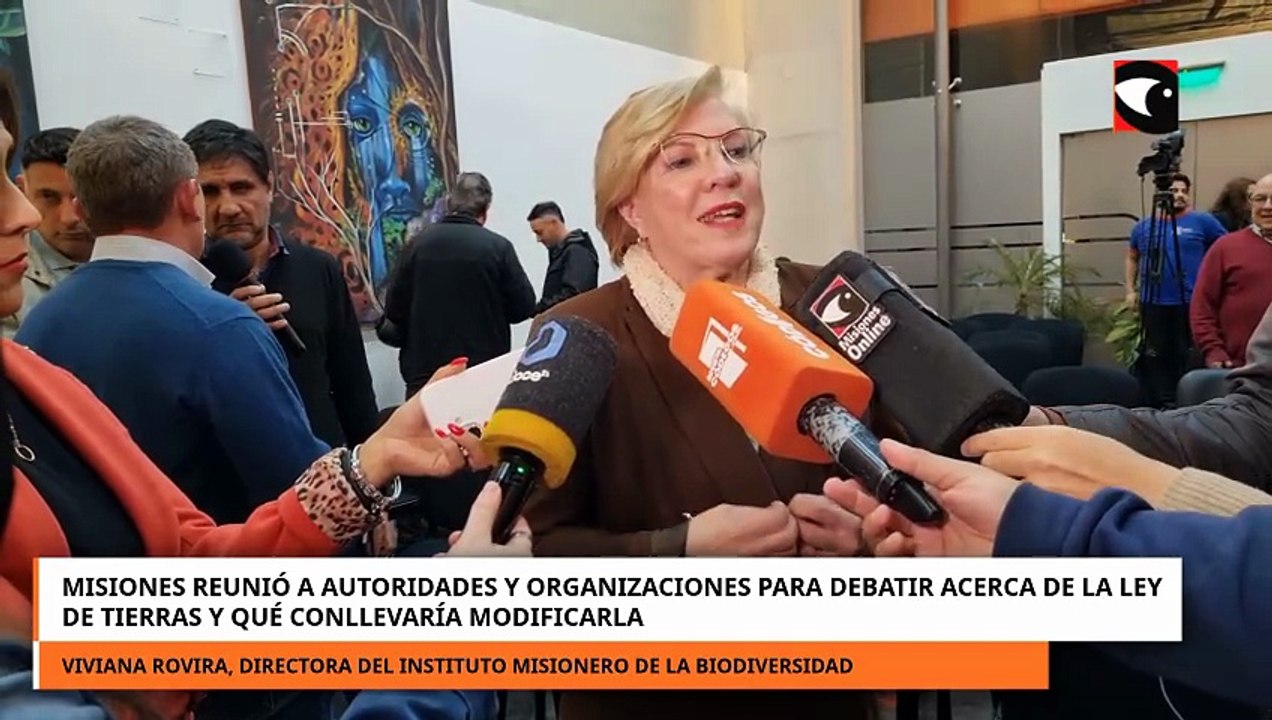 MISIONES REUNIÓ A AUTORIDADES Y ORGANIZACIONES PARA DEBATIR ACERCA DE LA LEY DE TIERRAS