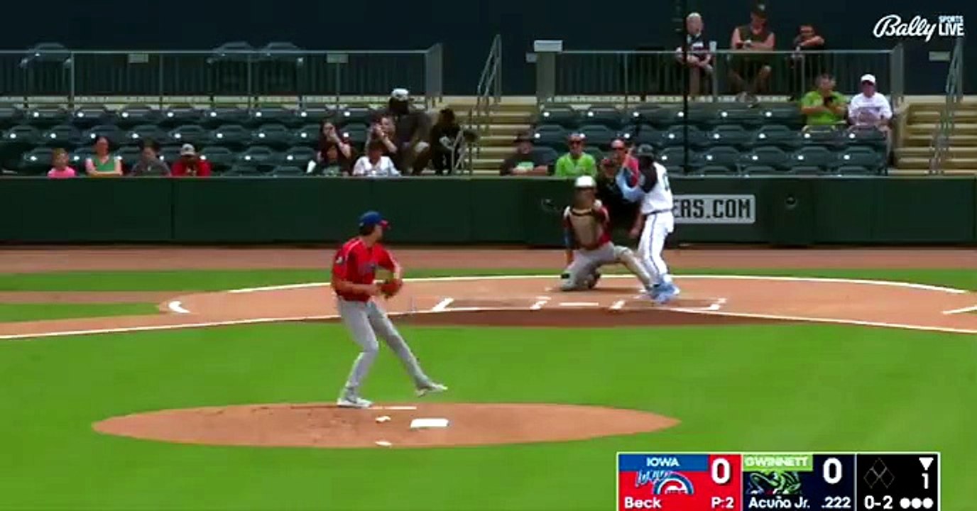 Ronald Acuña Jr. conecta un sencillo en Ligas Menores