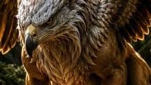 🥚✨ A legendary surprise! What if a majestic griffin laid a shimmering golden egg_ Step into this magical fantasy adventure and let your imagination soar! 🦅🦁  #Griffin #GoldenEgg #Fantasy #MythicalCreatures