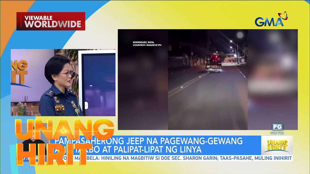 Caught on Cam - Delikadong swerving sa kalsada, paano ito maiiwasan? | Unang Hirit