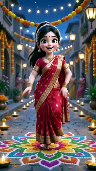 Diwali Magical Dance! ✨💃 #shorts#AnimixoStudio #IndianCulture  #Shorts #ViralDance #Viral #Trending