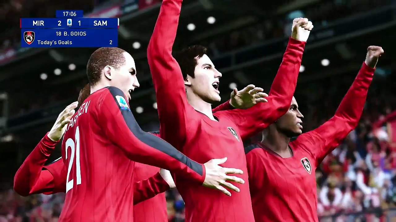 PES 2021 Serie A | AC Milan vs Sampdoria – Rossoneri's Road to Glory