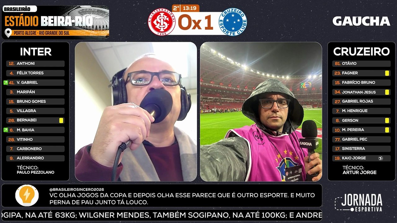 Victor Gabriel recebe cartão vermelho após entrada violenta