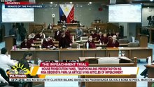 House Prosecution Panel, tinapos na ang presentasyon ng mga ebidensya para sa Article IV ng Articles of Impeachment