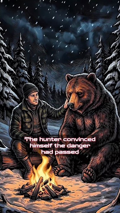 The Bear Seemed Harmless... Then It Killed the Hunter | The Psychology of False Safety  #psychology #trust #survival #mindset