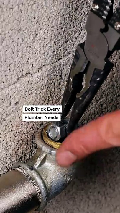 Plumbing hack for easy fix
