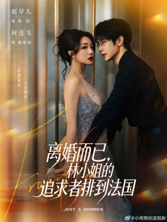 It's Just a Divorce, Miss Lin's Suitors Stretch All the Way to France- Drama Movie English sub