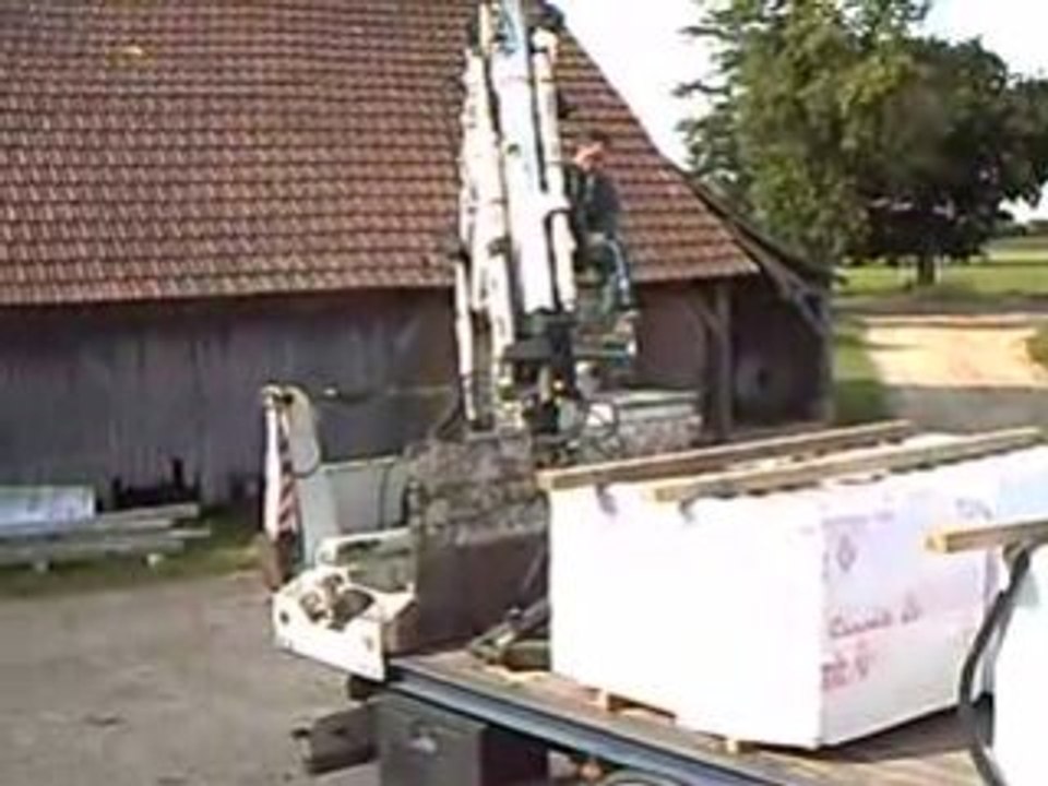 livraison fibrociment Eternit