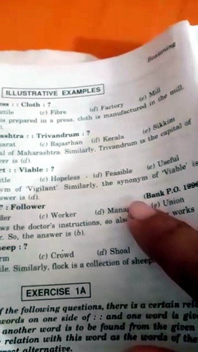 English Analogies part 8