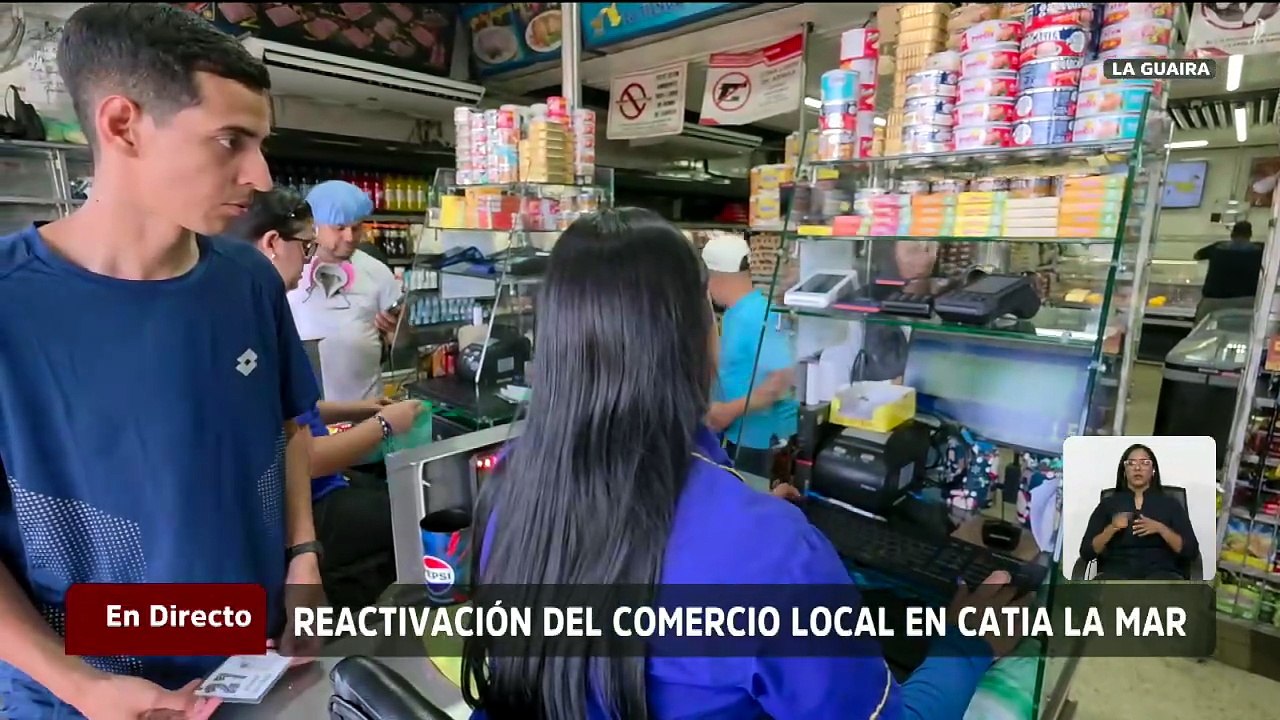Reactivan establecimientos comerciales de alimentos en Catia La Mar