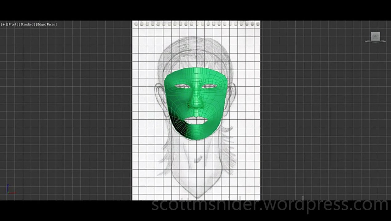 Grabovski: 3DS MAX Practice Polygon Modeling Head Model Video #7 (07-22-2026)