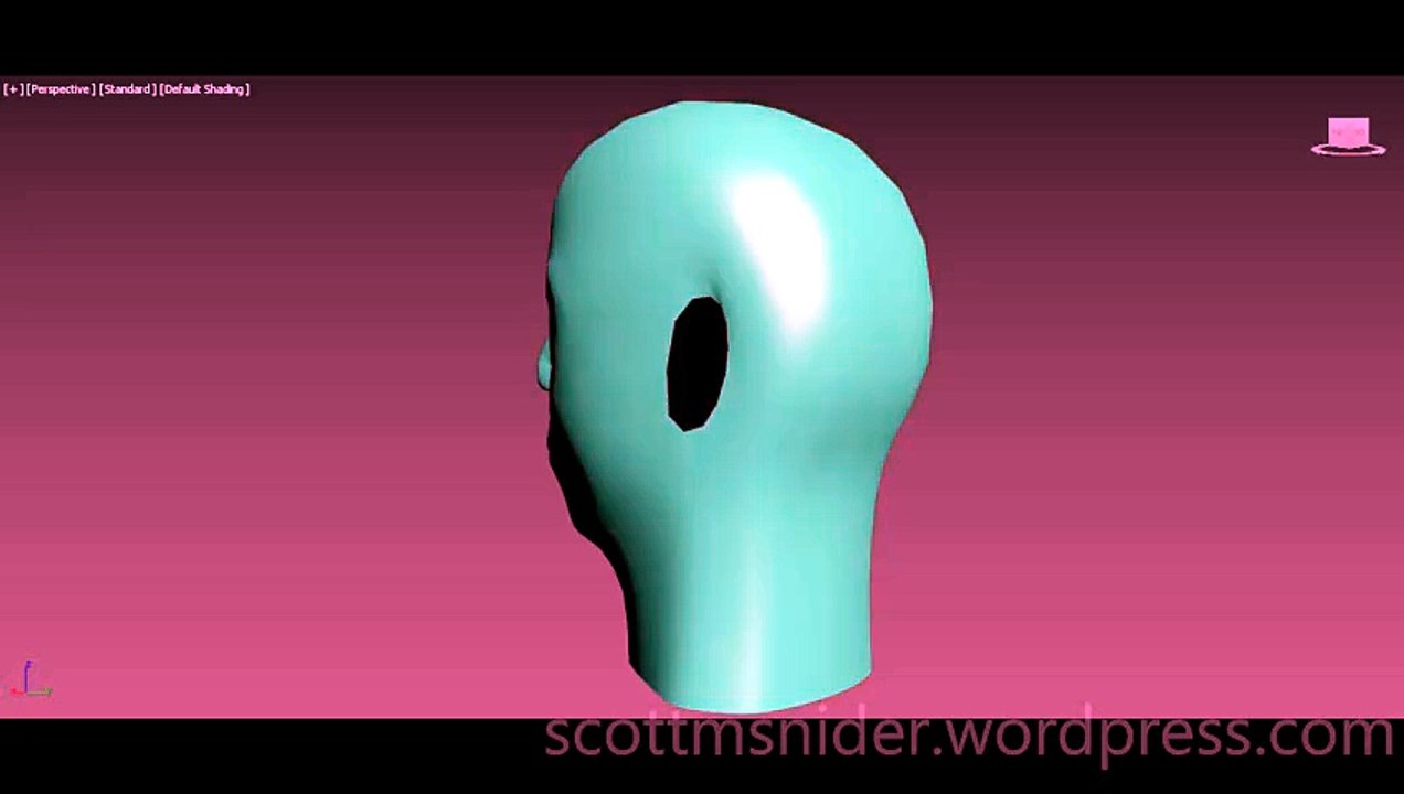 Grabovski: 3DS MAX Practice Polygon Modeling Head Model Video #16 (07-22-2026)