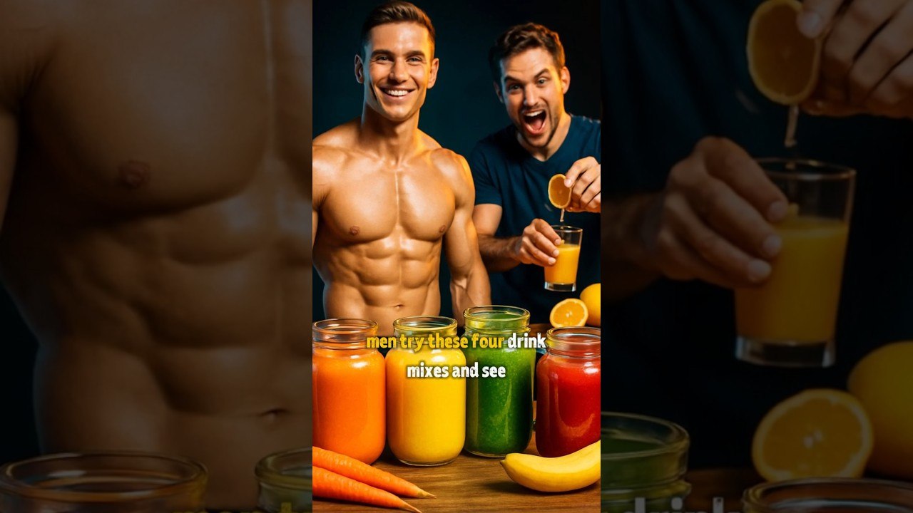 “Men, Try These 4 Drink Mixes and See What Happens!”